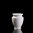 Olympus Vase, weiß glasiert, 15 cm