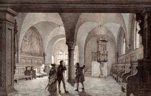 Eisenach Wartburg-Kapelle 1838