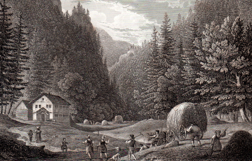 Felsenthal am Inselberg 1838