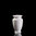 Olympus Vase, weiß, glasiert, 17,5 cm